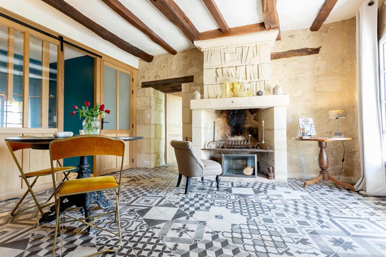 Les Terrasses Suite Et Loft De Campagne Avon-les-Roches Exterior foto