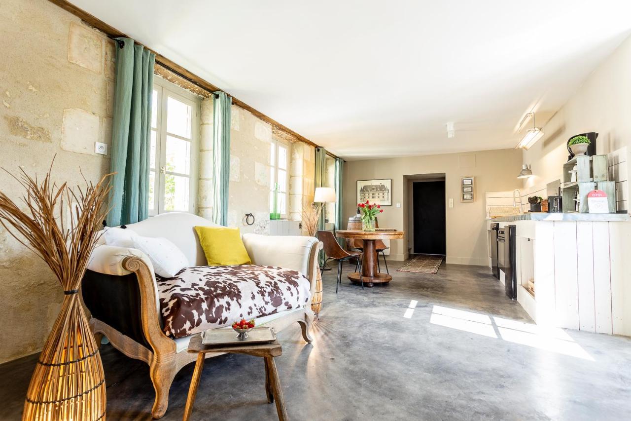 Les Terrasses Suite Et Loft De Campagne Avon-les-Roches Exterior foto