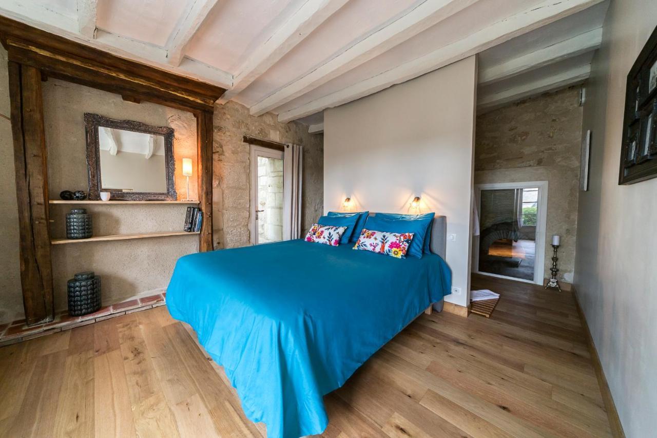 Les Terrasses Suite Et Loft De Campagne Avon-les-Roches Exterior foto