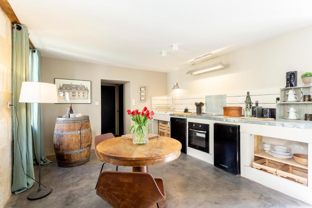 Les Terrasses Suite Et Loft De Campagne Avon-les-Roches Exterior foto